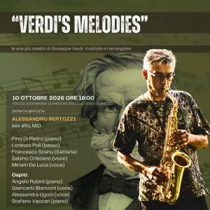 Alessandro Bertozzi immagine dell'evento: VERDI’S MELODIES